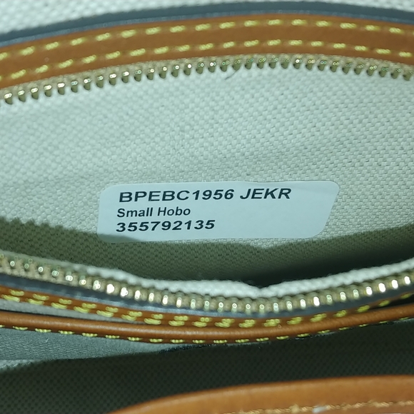 Dooney & Bourke Leather Hobo Shoulder Bag - Picture 10 of 12